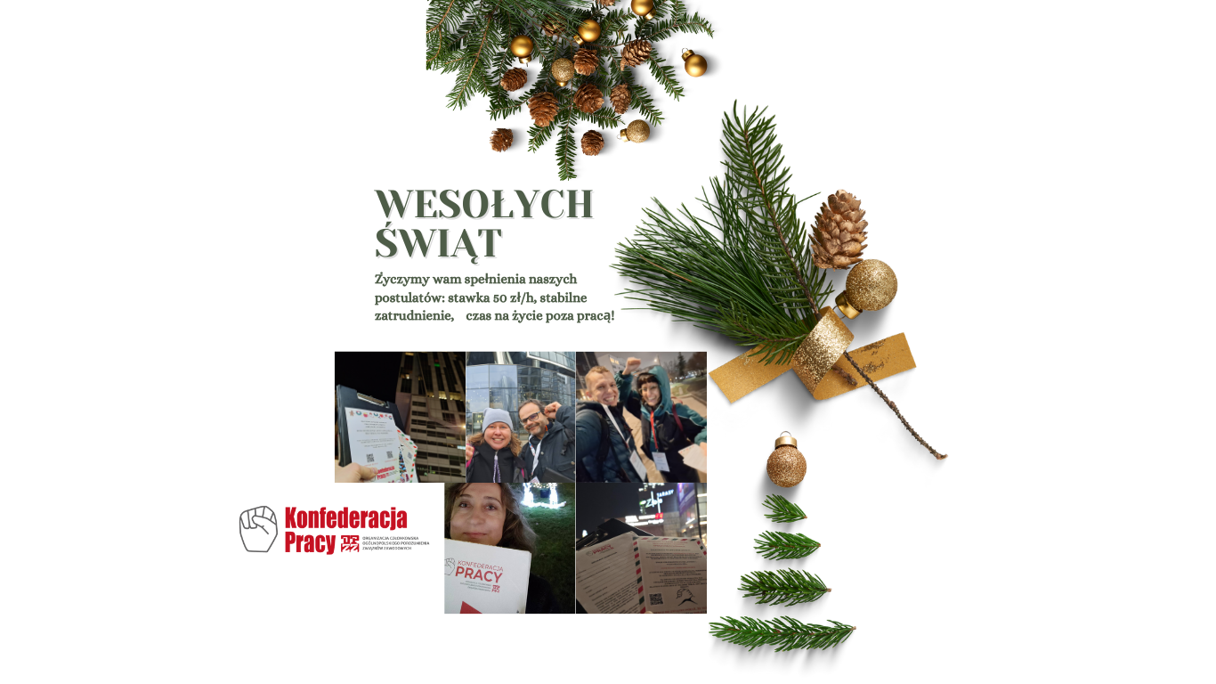 WESOŁYCH ŚWIĄT!